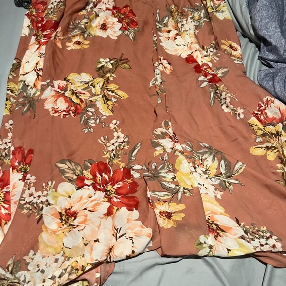 Windsor Floral Chiffon Skirt size xl - Picture 7 of 10